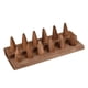 thumbnail image 1 of Expositor de anillos de madera de 12 dedos, organizador de anillos, regalo artesanal, vitrina compacta, ahorra espacio para tocador y encimera., 1 of 9