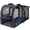 Blue, variant on LEKE - Large Cat Backpack Carrier Expandable Pet Carrier Backpack for Small Dogs Medium Cats Fit Up to 18 Lbs, Dog Backpack Carrier, Foldable Puppy Backpack Carrier for Travel, Hiking,Grey