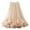 Beige, variant on RUTAYY Elegant Party Skirt Women Layered High Waist Flared Midi Skirt For Evening Gala Prom Night Out Formal Occasions Solid Color Smocked Boho Pleated Skirts