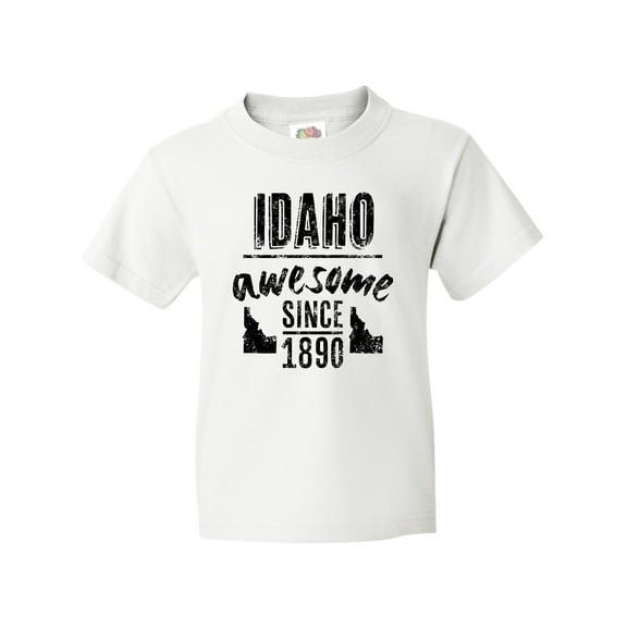 Inktastic Idaho Awesome Since 1890 Youth T-Shirt