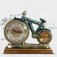 thumbnail image 5 of New Chinese Pendulum Tabletop Clock Vintage Resin Creative Mute Desk Clock Shelf Decor, 5 of 5