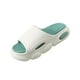 thumbnail image 5 of Zapatillas de EVA para hombre, zapatillas de baño de ducha, suela gruesa suave, zapatos informales de verano, buena amortiguación a prueba de golpes, Blanco 42 a 43 Salvador Dali Zapatillas de estar por casa, 5 of 9