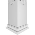 thumbnail image 5 of Ekena Millwork 8"W x 10'H Craftsman Classic Square Non-Tapered Westmore Fretwork Column w/ Prairie Capital & Prairie Base, 5 of 8