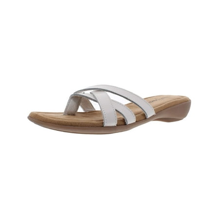 

Minnetonka Womens Sunny Leather Flip Flop Thong Sandals