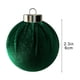 thumbnail image 3 of Bolas De Terciopelo Flocado Bolas De Navidad De Terciopelo Flocado De 6cm, Adornos Colgantes De Plástico Irrompibles Para Decoración Navideña (1 Unidad) Rkxzt, 3 of 9