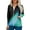 CN02-Cyan, variant on Zip Up Scrub Jackets for Woman Long Sleeve Cardigan Scrubs Tops Loose Comfy Nurse Workwear Working Uniforms w/Pockets