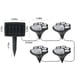 thumbnail image 3 of Luces solares superbrillantes para exteriores, impermeables, con duración de hasta 12 horas desde el anochecer hasta la primera luz, con energía solar, para pasarelas y jardines, con encendido y apaga, 3 of 9