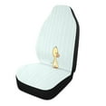 thumbnail image 2 of Cute yellow duckling light blue backgroundCar Seat Covers Set of for 2 Front Seats,Auto Accessories Protectors Decor Universal, 2 of 5