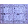 thumbnail image 1 of Ahgly Company Indoor Rectangle Oriental Blue Traditional Area Rugs, 7' x 10', 1 of 4
