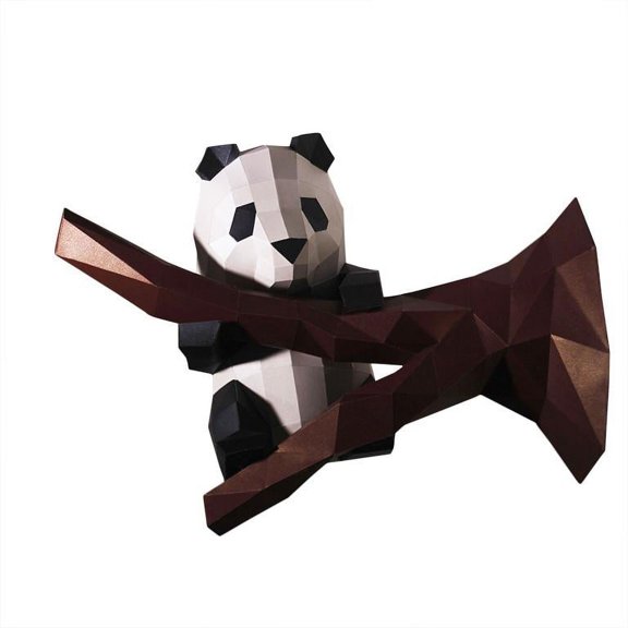 PAPERCRAFT WORLD DIY 3D Panda Wall Art