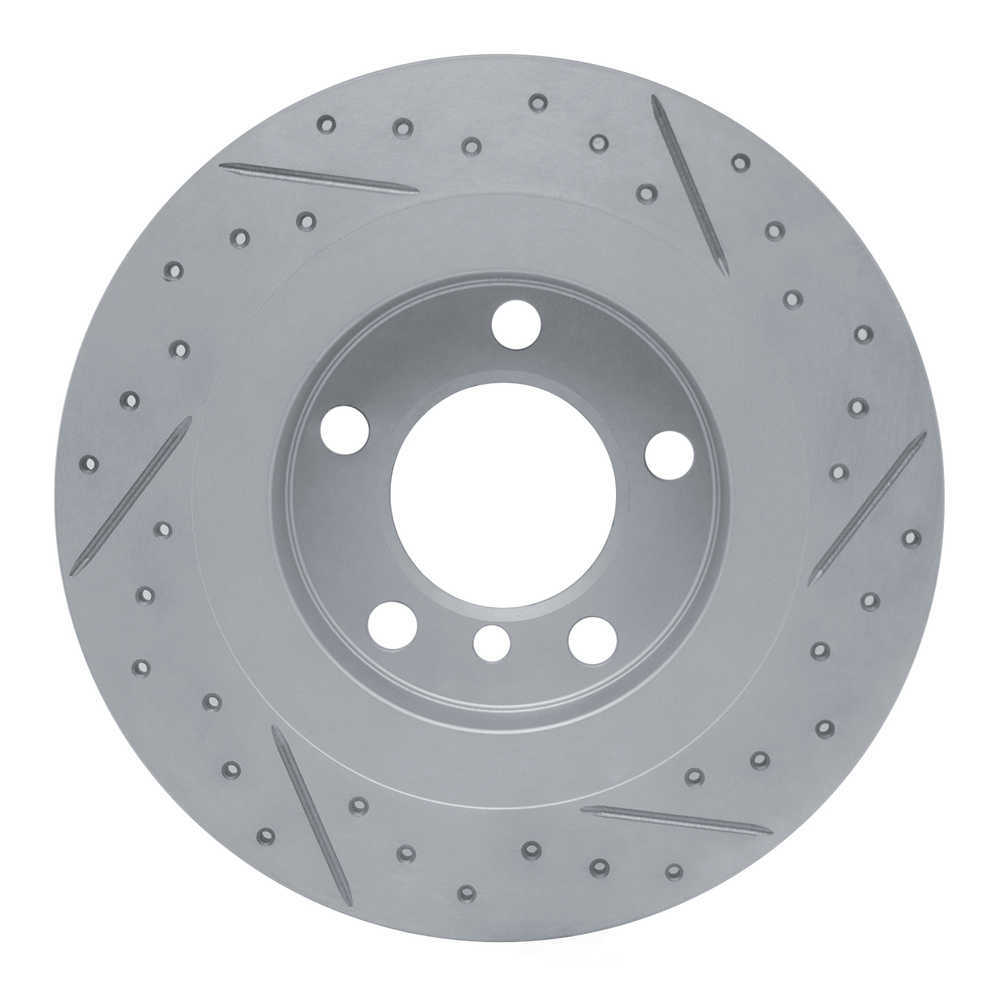Dynamic Friction Company 830-32012L DFC Geoperformance Rotor - Drilled and Slotted