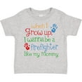thumbnail image 3 of Inktastic Firefighter Like Mommy Boys or Girls Toddler T-Shirt, 3 of 5