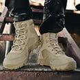 thumbnail image 1 of XIMIN Bottes Tactiques Militaires pour Hommes Bottes de Travail Bottes d'Extérieur Randonnée Jungle Bottes de Combat d'Armée Bottes de Travail Bottes Imperméables Bottes de Combat Bottes Légères et Respirantes, 1 of 6