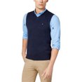 thumbnail image 1 of Tommy Hilfiger Signature Knit Sweater Chaleco para hombre, azul, mediano, 1 of 1