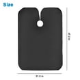 thumbnail image 3 of 2Pcs Barber Cape, Haircut Cape, Professional Hair Cutting Barber Cape, Waterproof Salon Haircut Gown with Elastic Neckline for Hairdresser, Black, 3 of 7