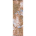 thumbnail image 2 of Addison Rugs Mayfield Premium Machine Washable Transitional Abstract Terracotta Runner Rug, 2'3" x 7'6", 2 of 6