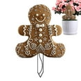 thumbnail image 5 of Gingerbread Yard Stake Sign | Acrylic 2D Flat Christmas Sign Gingerbread | Weatherproof Plug Garden Decoration Seasonal Gingerbread Signs for Lawn, Park, 5 of 6