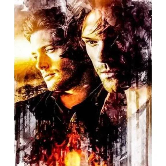 Diamond Painting Kits for Adults, Supernatural 5D DIY Diamond Art Kits Full Drill Diamond Dots for Gift Wall Decor and Relaxation Gem Arts