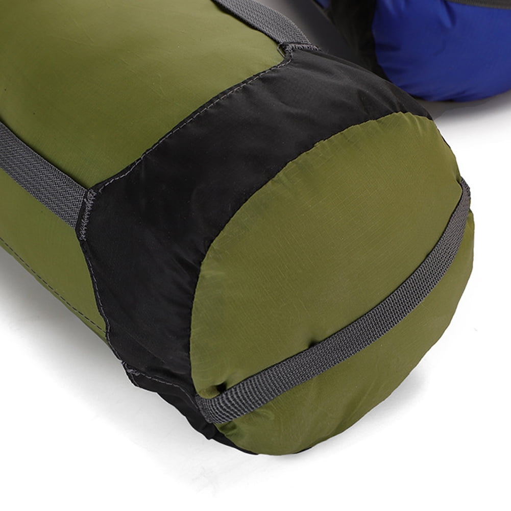 Sac De Compression Avec Cordon De Serrage – Lot De 4, 5 L, Pour Doudounes, Sacs De Couchage Et Sous-vêtements, Ultra-léger En Nylon 400T, Vert Armée, Bleu, Bordeaux