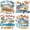 Retro Birthday-4Pcs, variant on UCEI 9 Pack Funny Cruise Door Magnets Soft Magnetic Cabin Decor