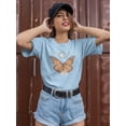 thumbnail image 2 of Cosmical Butterfly T-Shirt Women -Smartprints Designs, Female 3X-Large, 2 of 4