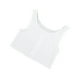 thumbnail image 1 of Qarigey Carpeta de pecho plano para mujer, portátil, plegable, lavable, con cremallera, transpirable, Color sólido, absorbente de sudor, Ropa interior Blanco M, 1 of 6