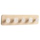 thumbnail image 1 of Perchero de pared de madera de estilo nórdico con gancho adhesivo para colgar toallas y sombreros para dormitorio, 1 of 8