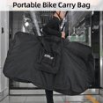 thumbnail image 4 of Bolsa de transporte portátil para bicicletas, estuche de almacenamiento para transporte de bicicletas de tela Oxford, 4 of 8