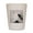 White, variant on CafePress - Design 43 Crow Silhouette - White Shot Glass, Unique and Funny Shot Glass