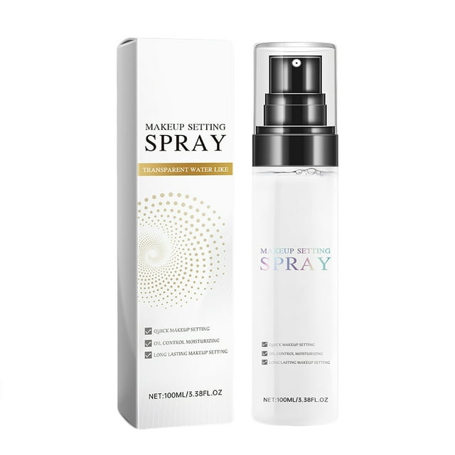 Makeup Setting Spray (Pearl Quicksand) Long Lasting Makeup Setting Moisturizing And Moisturizing Pearl Luster Suitable For All Skin Types 100ml
