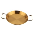 thumbnail image 2 of simhoa Korean Ramen Pot Golden Household Double Handle Kitchen Cookware Seafood Pot 30cm, 2 of 8