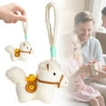 thumbnail image 2 of New Year Plush Horse Keychain, 2026 Year of Horse Mascot Keychain,6.69inch Horse Bag Charm,Backpacks and Wallets Charm,Cute Animal Keychain Accessories,Horse Decorations Keychain, 2 of 7
