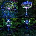 thumbnail image 2 of 4Pcs Solar Garden Lights DIY Solar Firework Lights IP65 Waterproof LED String Light for Outdoor Garden Patio Yard Pathway Party Decor, 2 of 5