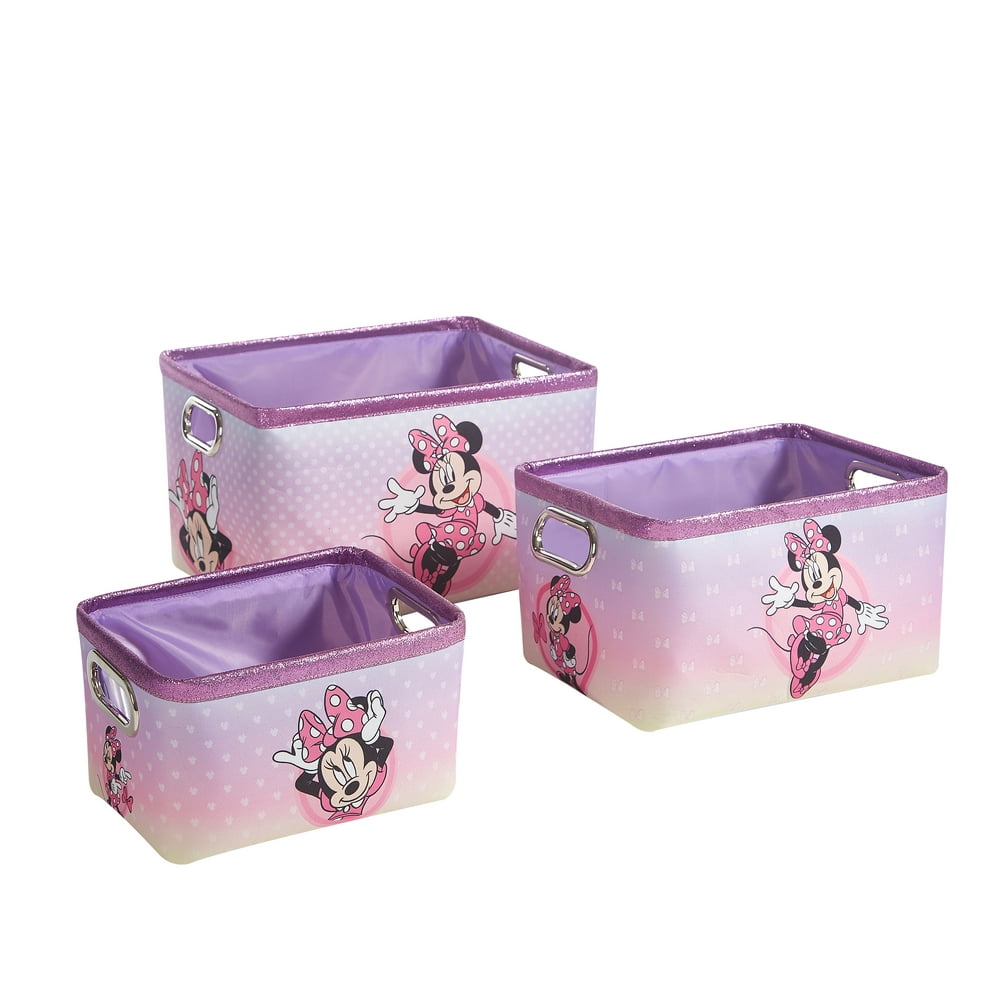 minnie mouse storage bench