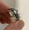 Blue diamond ring, variant on Womens Adjustable Ring with Cross Love Zircon Accent High Quality Fashion Jewelry Renaissance Copper Ring Thai Silver Plated Ring Elegant Gift for Her
