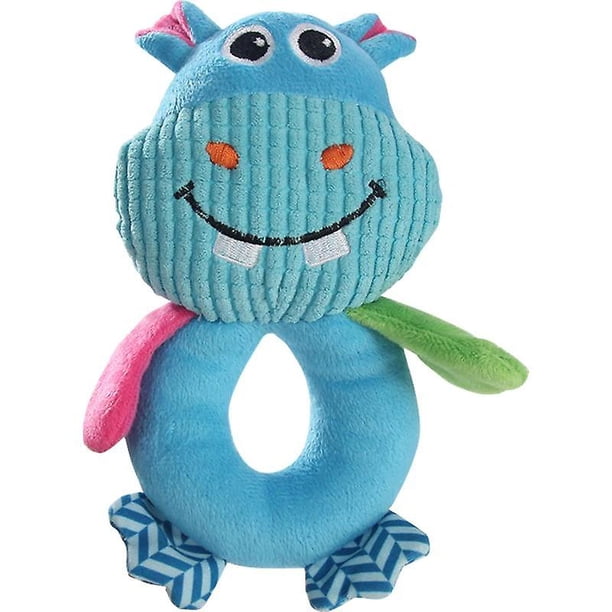 Bonito perro de peluche con forma de Animal, juguetes chirriantes, divertido juguete para masticar interactivo para cachorros, accesorio para mascotas peque?as y medianas LingWen 8390614170889