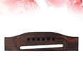 thumbnail image 3 of LABSERRON 1Pcs Wood Guitar Bridge Replacement for Acoustic and Classical Guitars with Slotted Design, 3 of 8