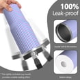 thumbnail image 2 of Modern 30oz Handheld Travel Tumbler with Handle – Double Wall Stainless Steel Insulated Cup, Flip Straw Lid, Leak-Proof & BPA-Free for Hot and Cold Drinks – Durable Coffee & Juice Mug White, 2 of 7