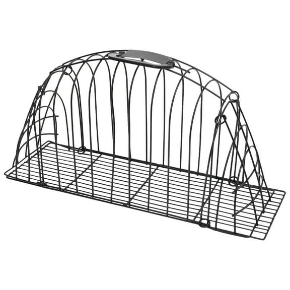 NICEXMAS 1Pcs Cat Washing Cage Stainless Steel Black for Pet Owners