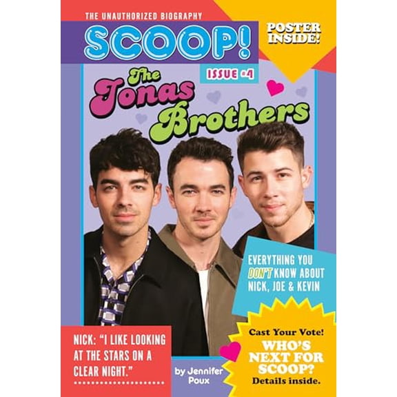 Pre-Owned The Jonas Brothers: Issue #4 (Scoop! The Unauthorized Biography), 9780593222287, 0593222288, Paperback,