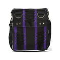 thumbnail image 1 of Sac Corset Violet Sac à Main Vamp Rockabilly Punk Deathrock Anime Cosplay, 1 of 2