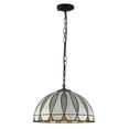 thumbnail image 3 of Denest Tiffany Style Stained Glass Pendant Lamp Vintage Ceiling Fixture Hanging Light, 3 of 19
