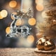 thumbnail image 1 of Crystal Christmas Decorations For Christmas Tree Decoration Champagne Hanging Acrylic With Pendant For Christmas Tree New Year Party Decorations, 1 of 6