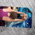 thumbnail image 5 of Shark Yoga Blanket Storage Bag - 72.8"x26.8" for Yoga, Pilates, Fitness - Gym Towel, Yoga Towel Included, 5 of 6