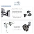 thumbnail image 3 of Transolid TRH-PC Turin Robe Hook, Polished Chrome, 3 of 7