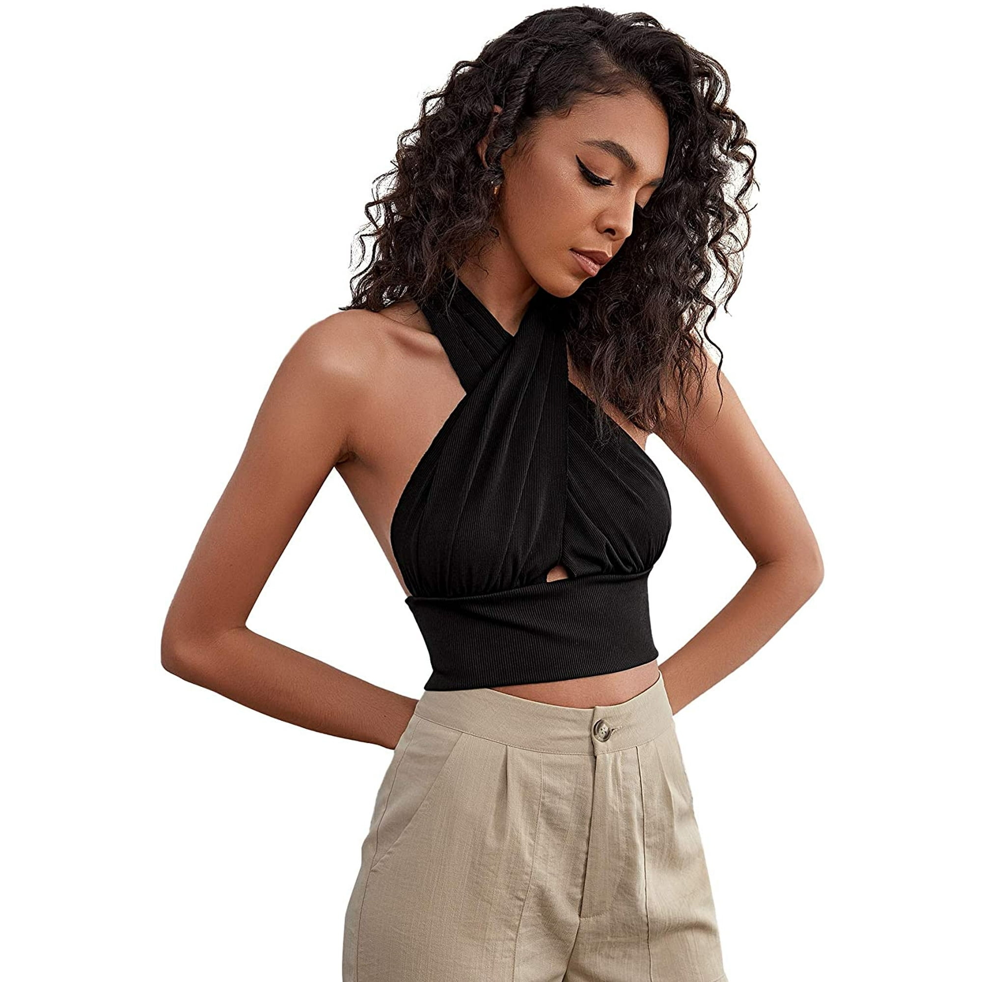 halter top wrap
