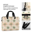 thumbnail image 4 of FORMRS 16" Laptop Bag Carrying Sleeve Case with Handle Travel Shoulder Briefcase, Pastel Beige Geometric, 4 of 8