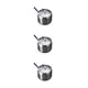 thumbnail image 3 of Tarro de especias Bearachild con cuchara y tapa Acero inoxidable Plata Tipo 1, 3 of 6