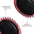 thumbnail image 4 of Cepillo de pelo para mujeres y hombres - Cepillo de pelo para cabello húmedo y seco - Cepillo de pelo acolchado para desenredar/alisar - Para la mayoría de los tipos de cabello (1 paquete) Vhermosa CPB-CJZ1432-1, 4 of 5