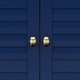 thumbnail image 5 of Teamson Home Glancy Removable Two-Door Wall Cabinet with Faux Louvered Doors, Navy, 5 of 8